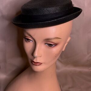 Chic Black Women's Straw Hat